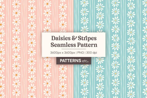 Cute Daisies Stripes Seamless Pattern: A Comprehensive Evaluation
