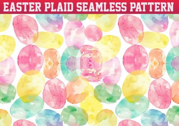 Easter Digital Paper Seamless Pattern