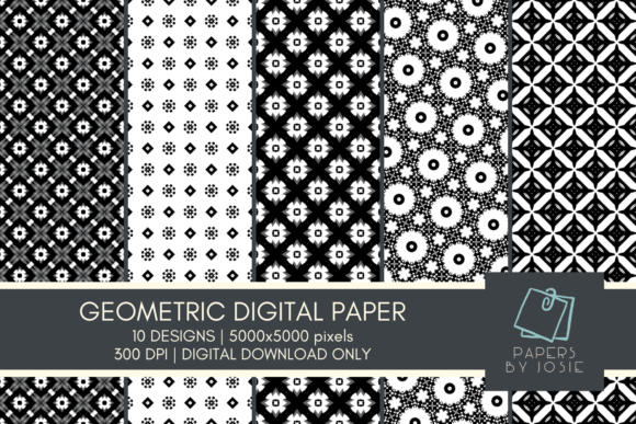 Geometric Pattern Digital Paper