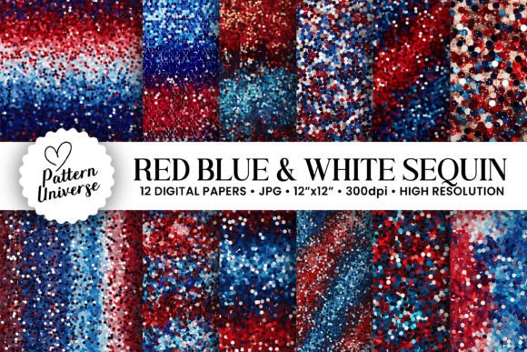 Transforming Creative Projects with Atriotic Glittery Sequin Backgrounds