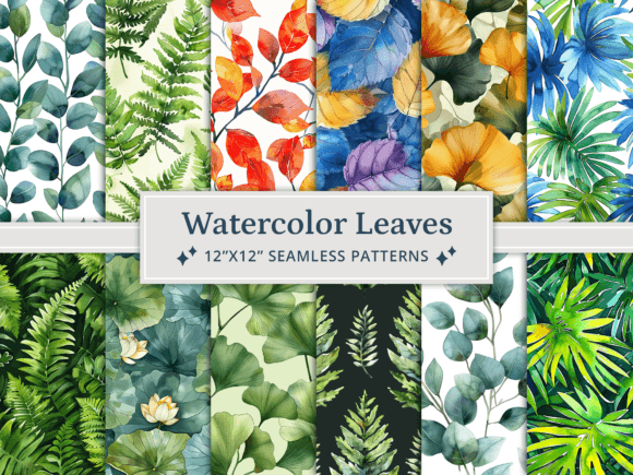Watercolor Leaves Seamless Digital Paper: A Practical Guide to Selection and Application